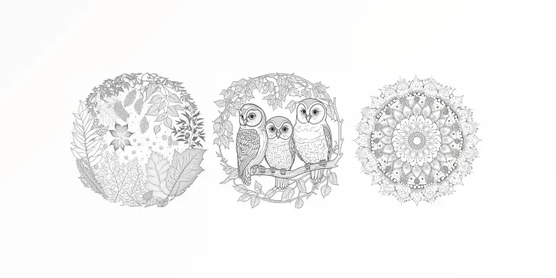 Mandal Coloring Pages generated by undefined