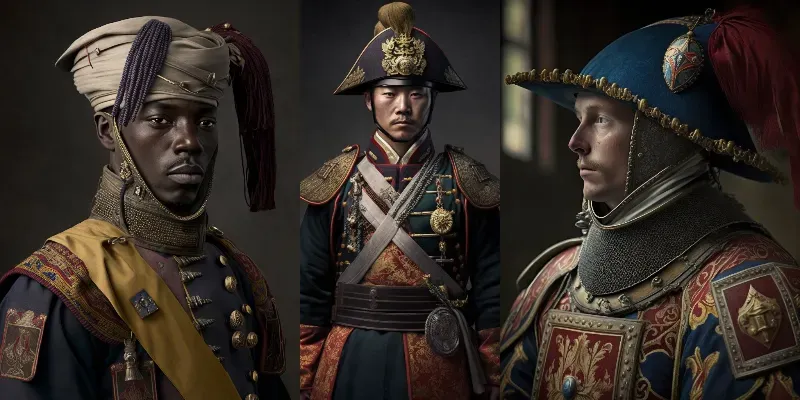 Military Uniforms generated by undefined