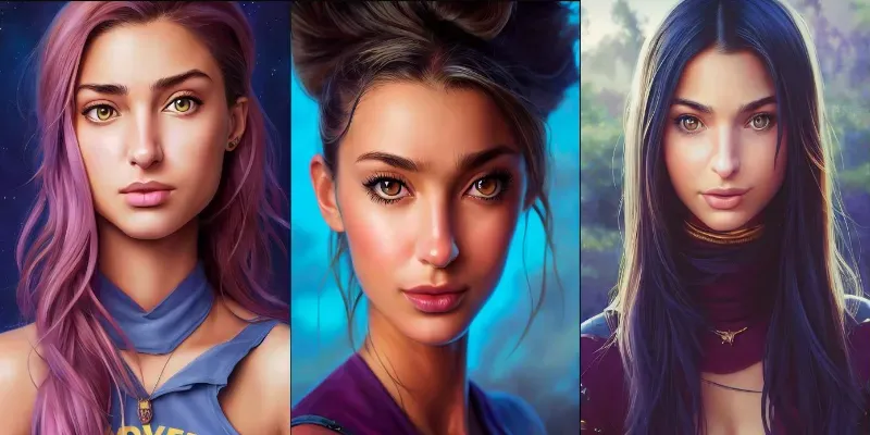 Stylised International Woman generated by undefined