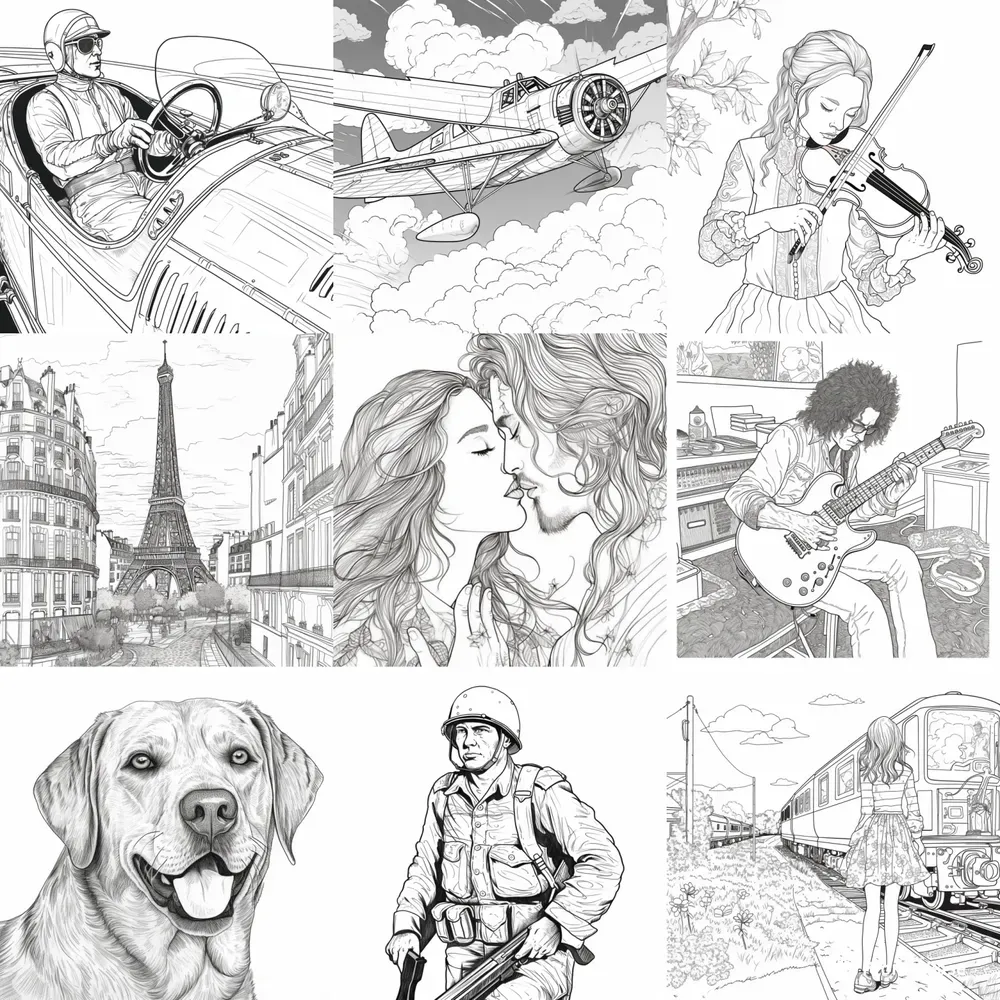 Retro Comic Illustrations