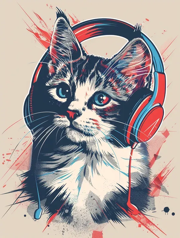 Animals Listening To The Music