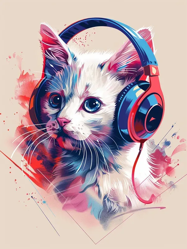 Animals Listening To The Music