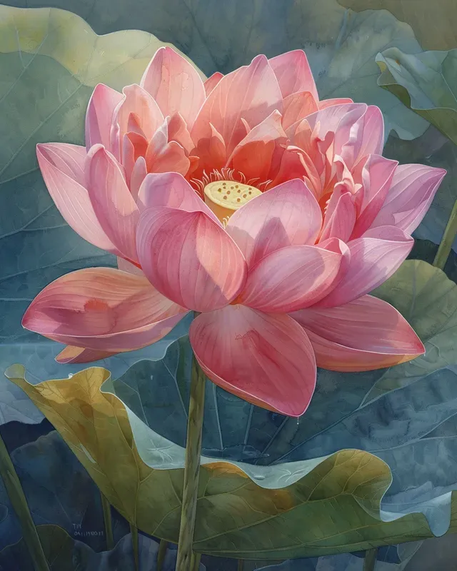 Watercolor Beautiful Flowers