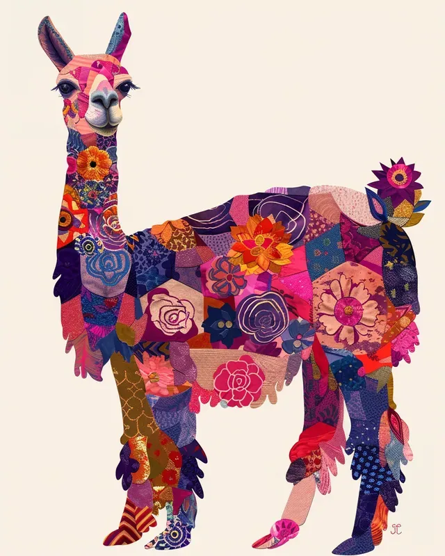 Animals Style Quilted Patterns Fills