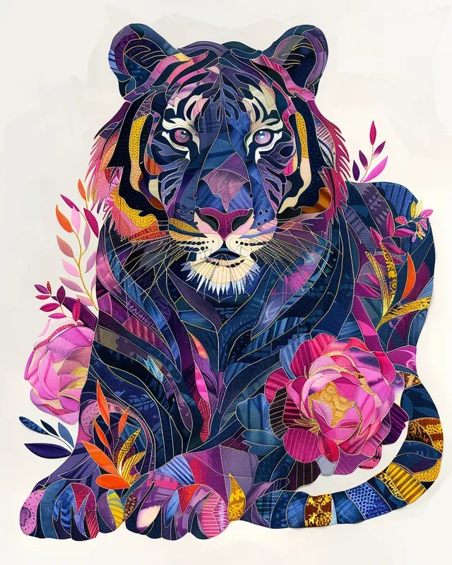 Animals Style Quilted Patterns Fills
