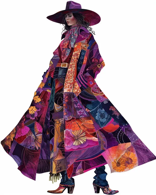People Quilted Patterns Fill
