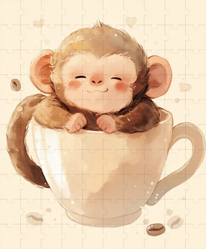 Animals In Cups