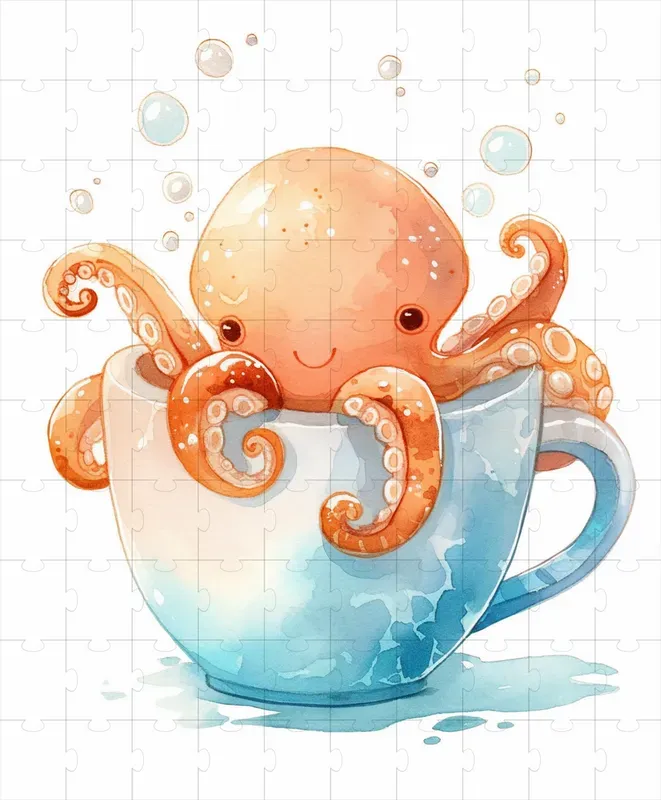 Animals In Cups