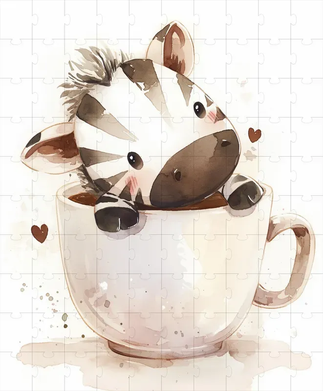 Animals In Cups