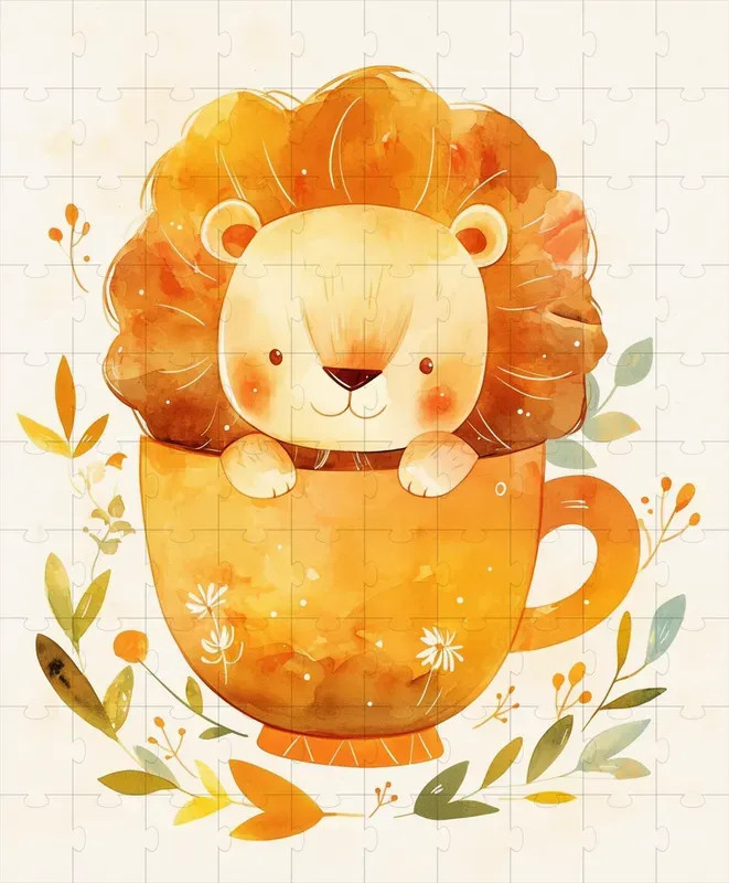 Animals In Cups