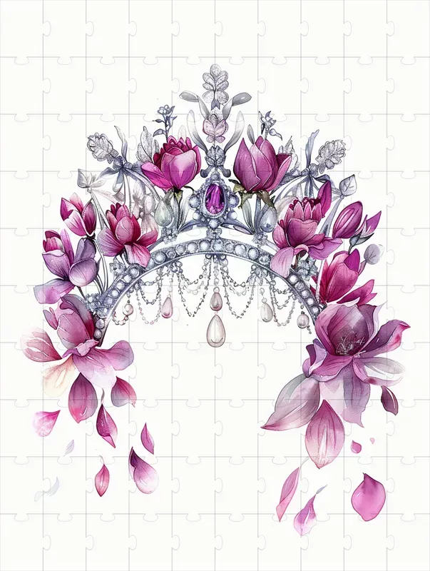 Fashion Pink Objects And Pearls
