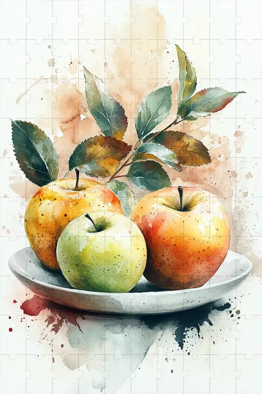 Watercolor Sweet Fruits
