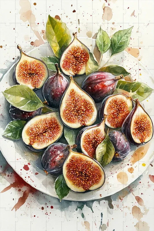 Watercolor Sweet Fruits