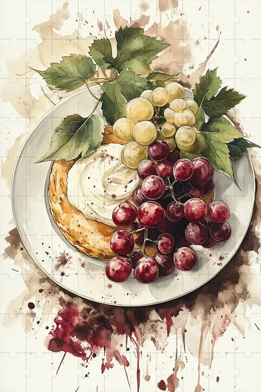 Watercolor Sweet Fruits