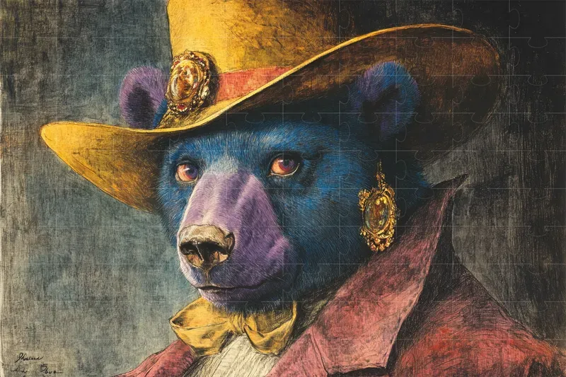 Vibrant Abstract Portraits