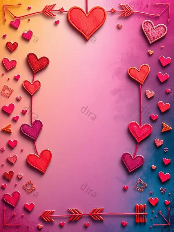 Eccentric Colorful Border Frames