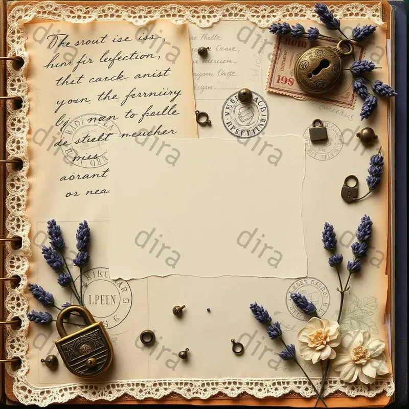 Vintage Designs For Journal Pages