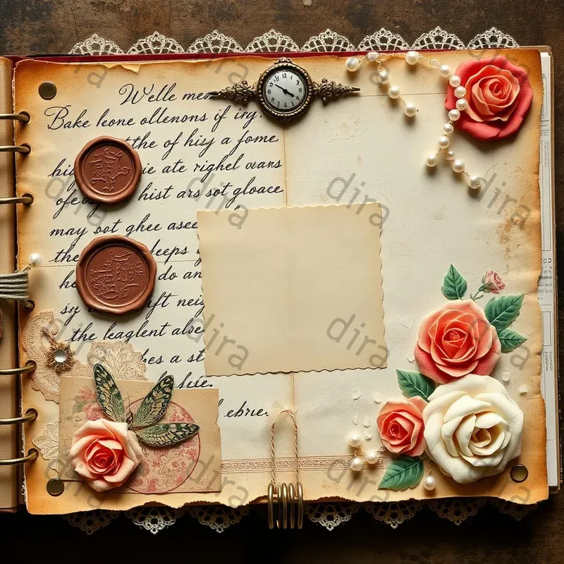 Vintage Designs For Journal Pages