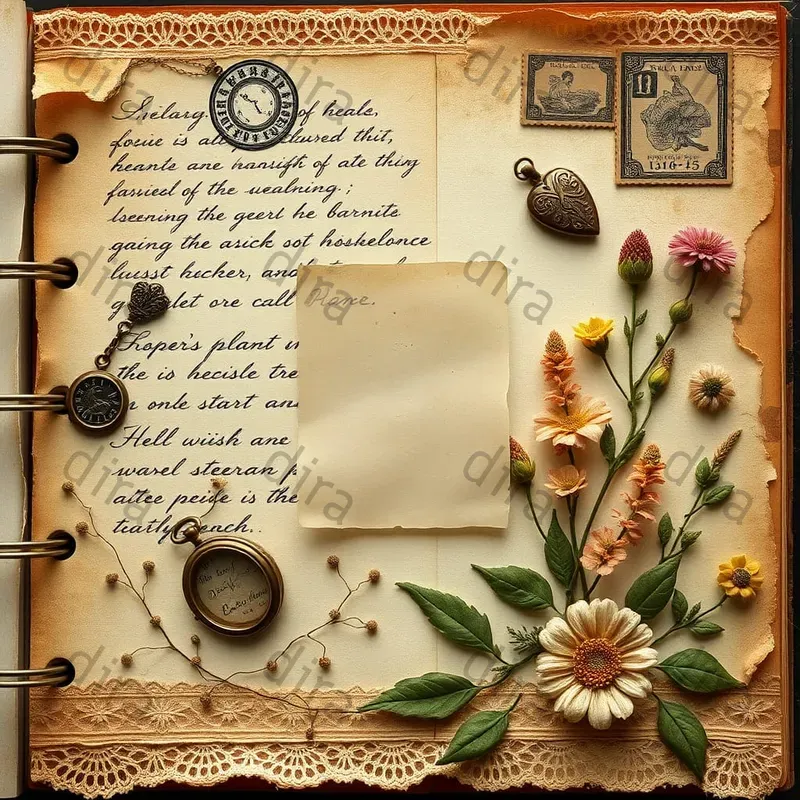 Vintage Designs For Journal Pages