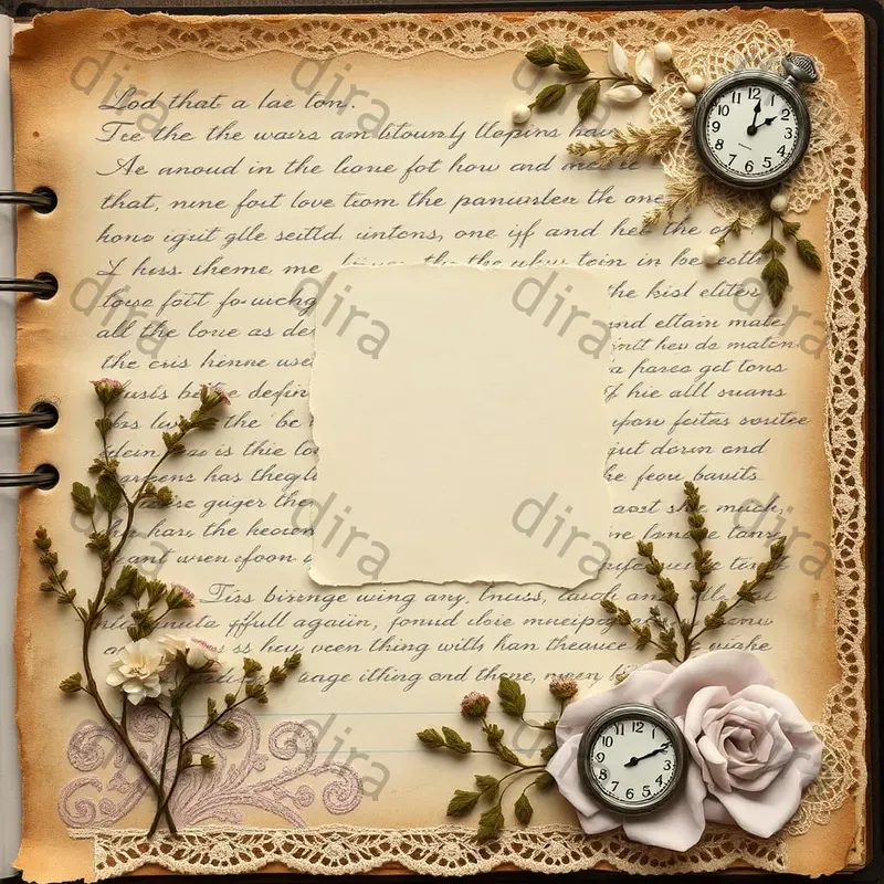 Vintage Designs For Journal Pages