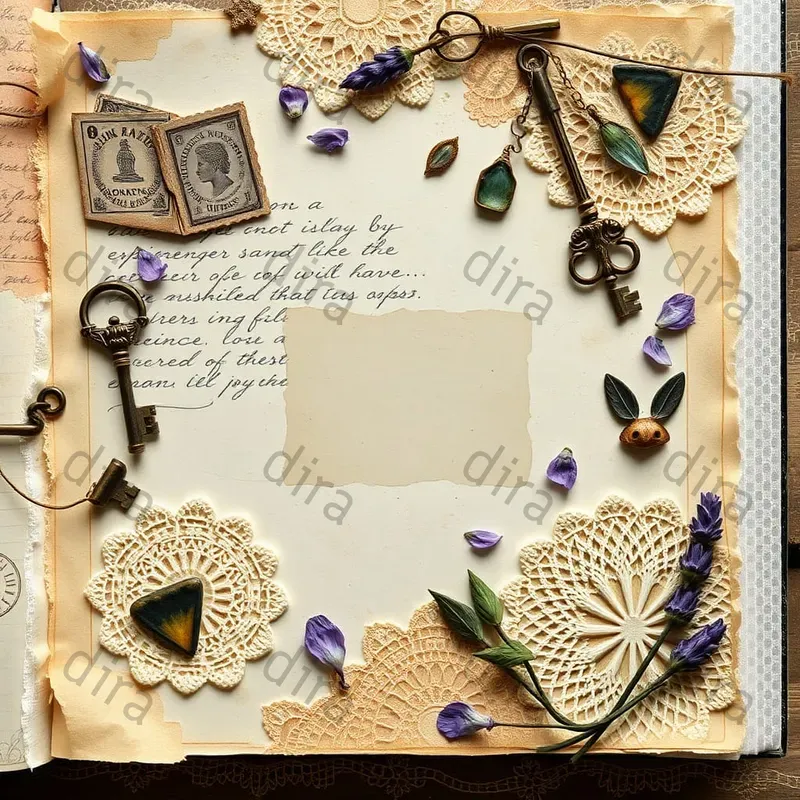 Vintage Designs For Journal Pages