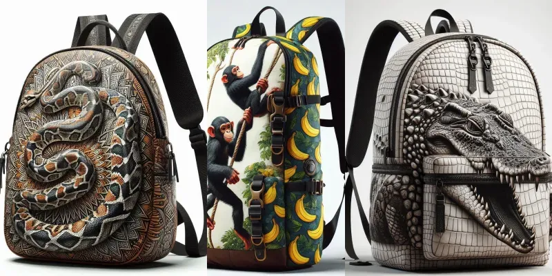 Wild Life Inspired Backpack Collections generated by undefined