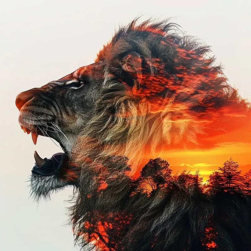 Double Exposure Portraits