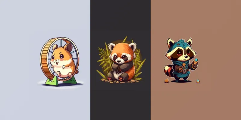Chibi Cartoon Illustrations generated by undefined