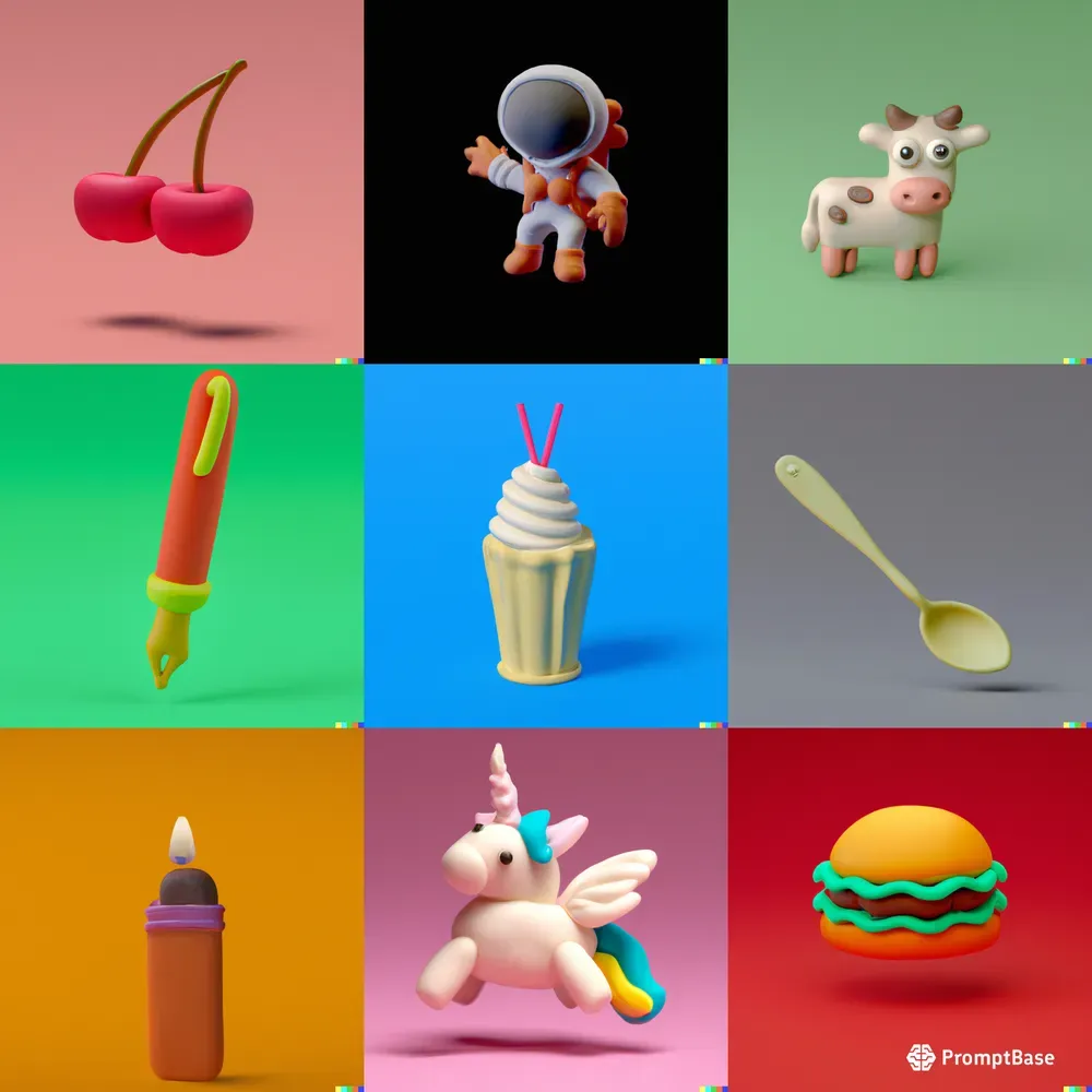 Playdough Renders
