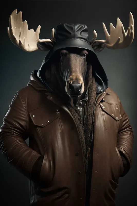 Animals Wearing Human Clothes
