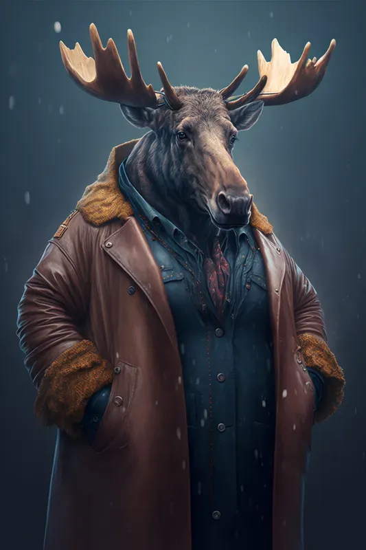 Animals Wearing Human Clothes