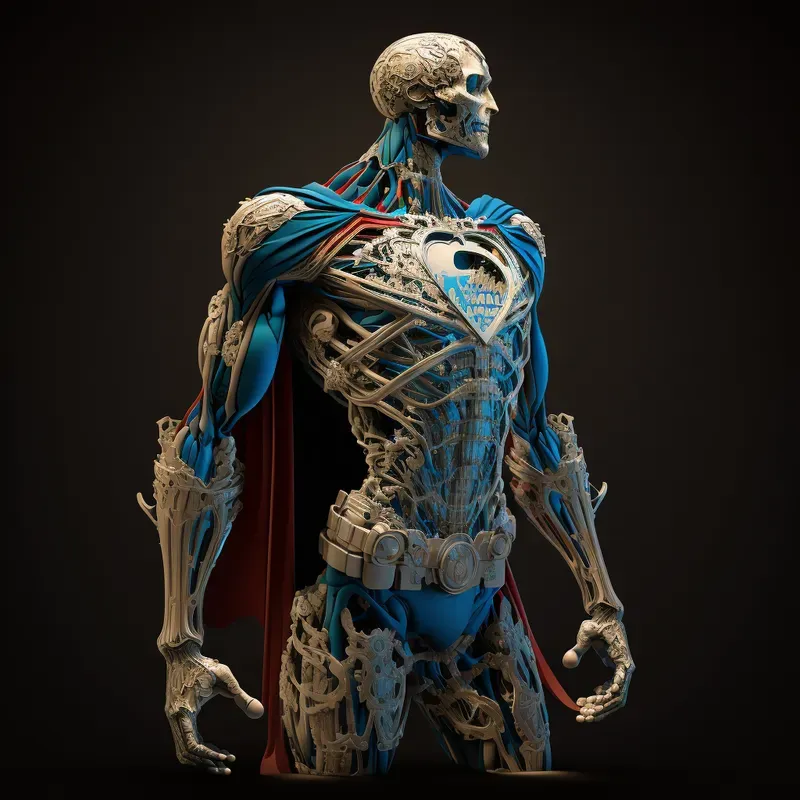 Skeltonized Characters