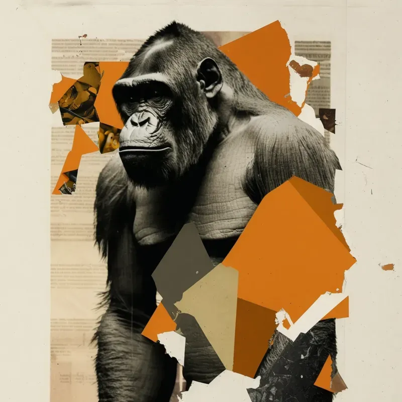 Abstract Vintage Collages