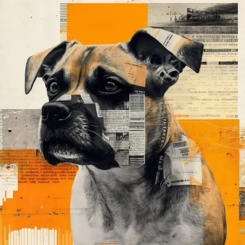 Abstract Vintage Collages