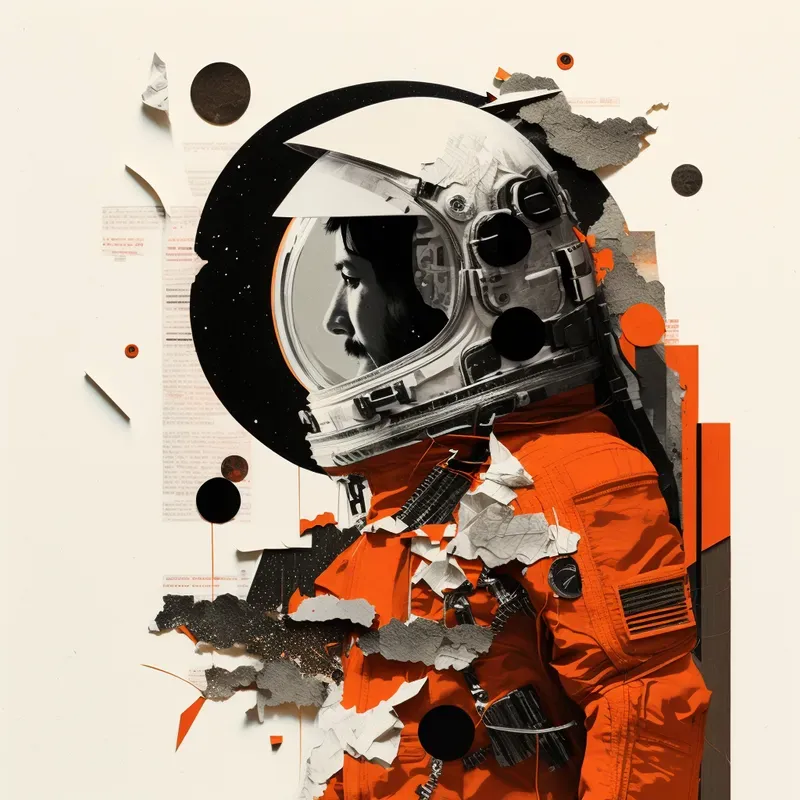 Abstract Vintage Collages