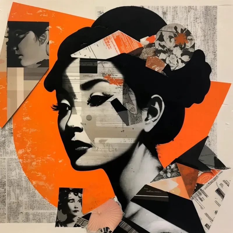 Abstract Vintage Collages