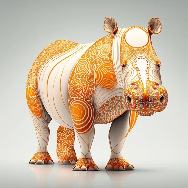 Abstract Fractal Characters