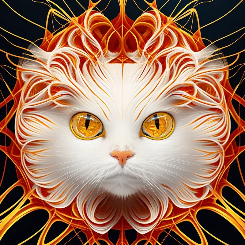 Abstract Fractal Characters