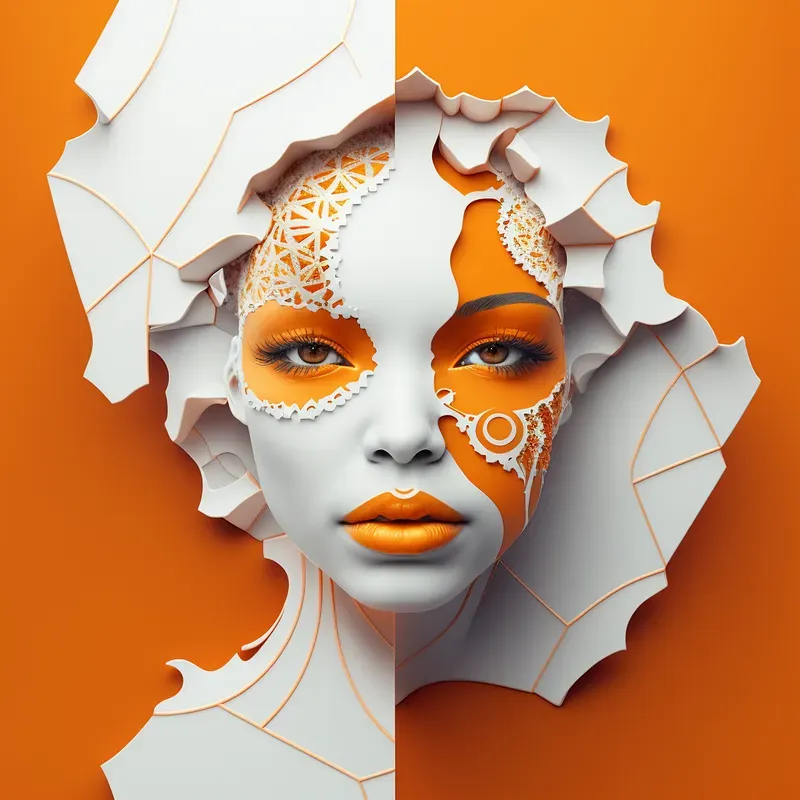 Abstract Fractal Characters