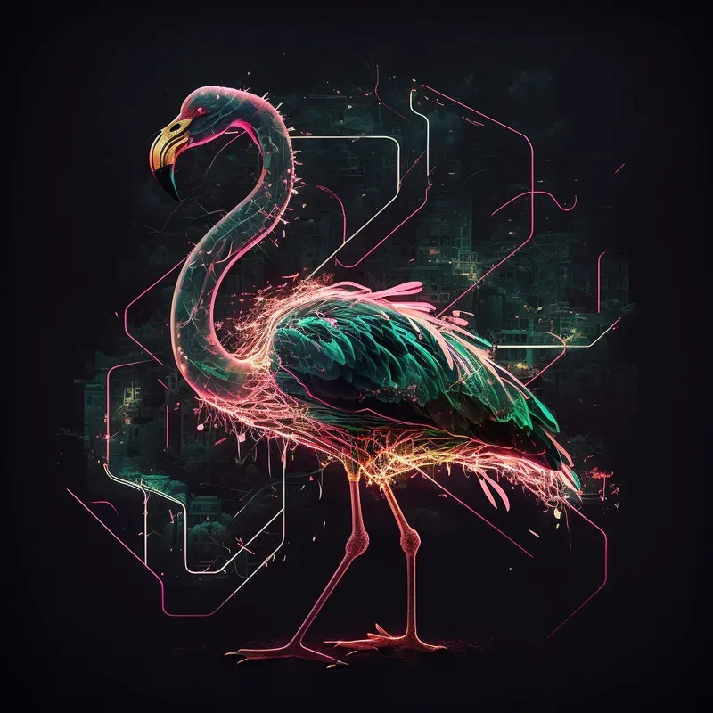 Neon Outlined Designs