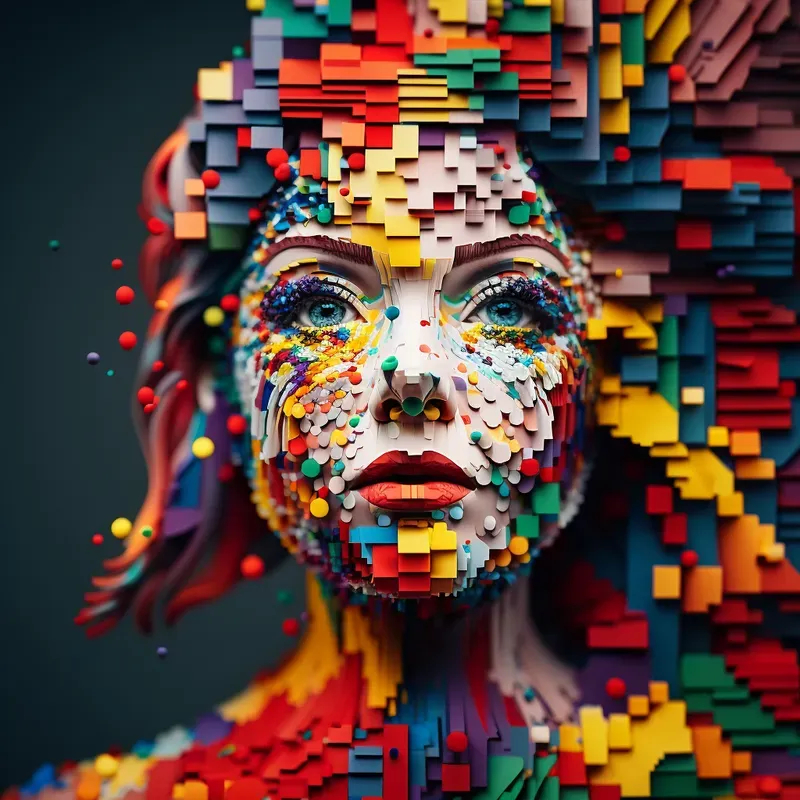 Lego Style Characters