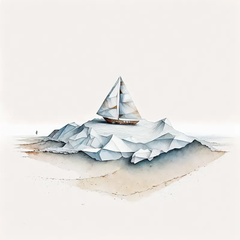 Watercolour Polygon Designs