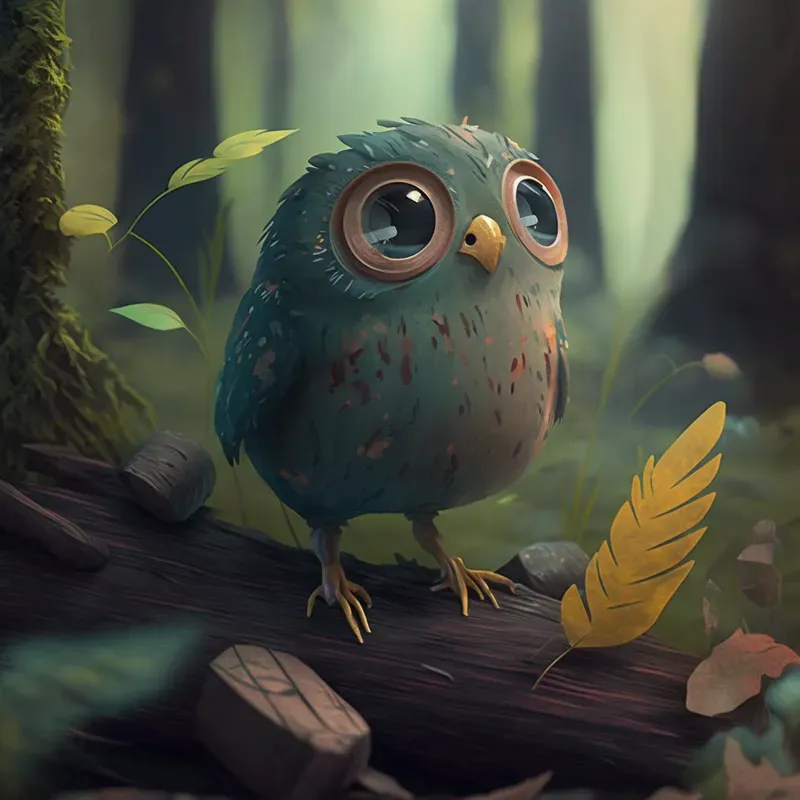 Cute Big Eyed Characters