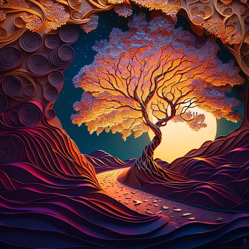 Surreal Paper Art