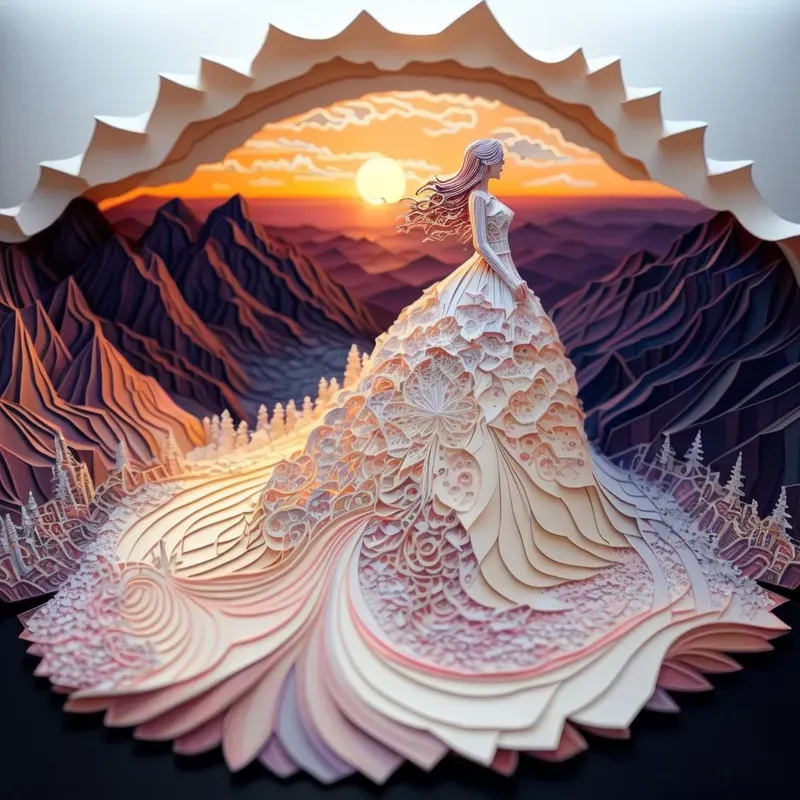 Surreal Paper Art