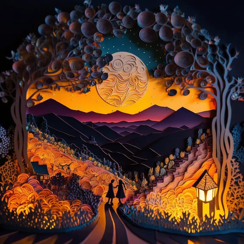 Surreal Paper Art