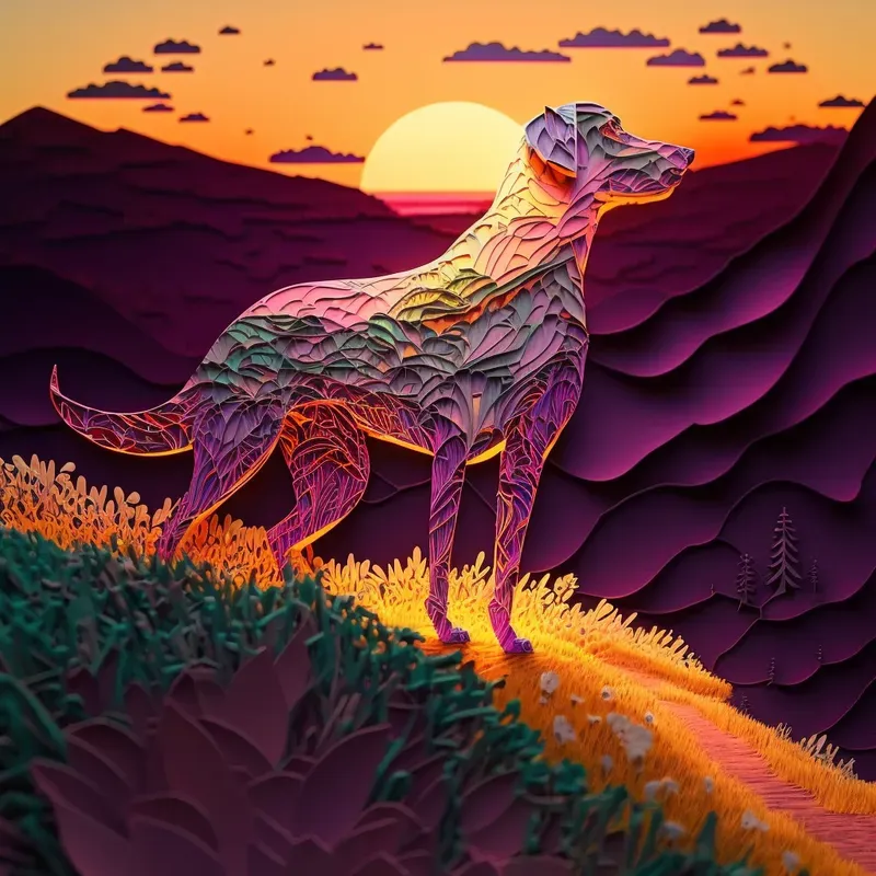 Surreal Paper Art