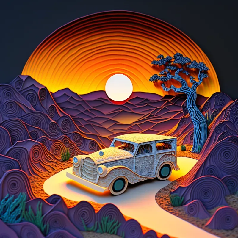 Surreal Paper Art