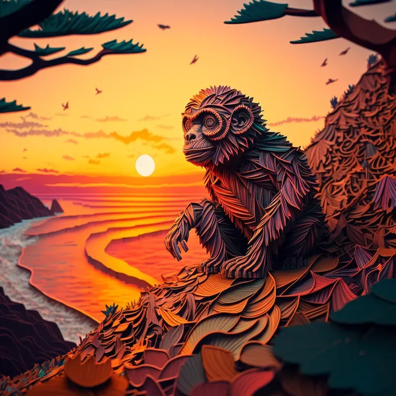 Surreal Paper Art