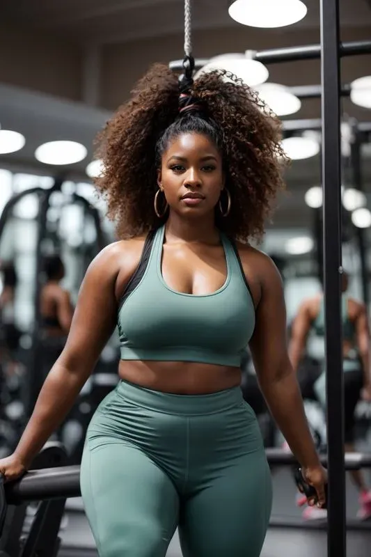 Realistic Plus Size Model Photographs
